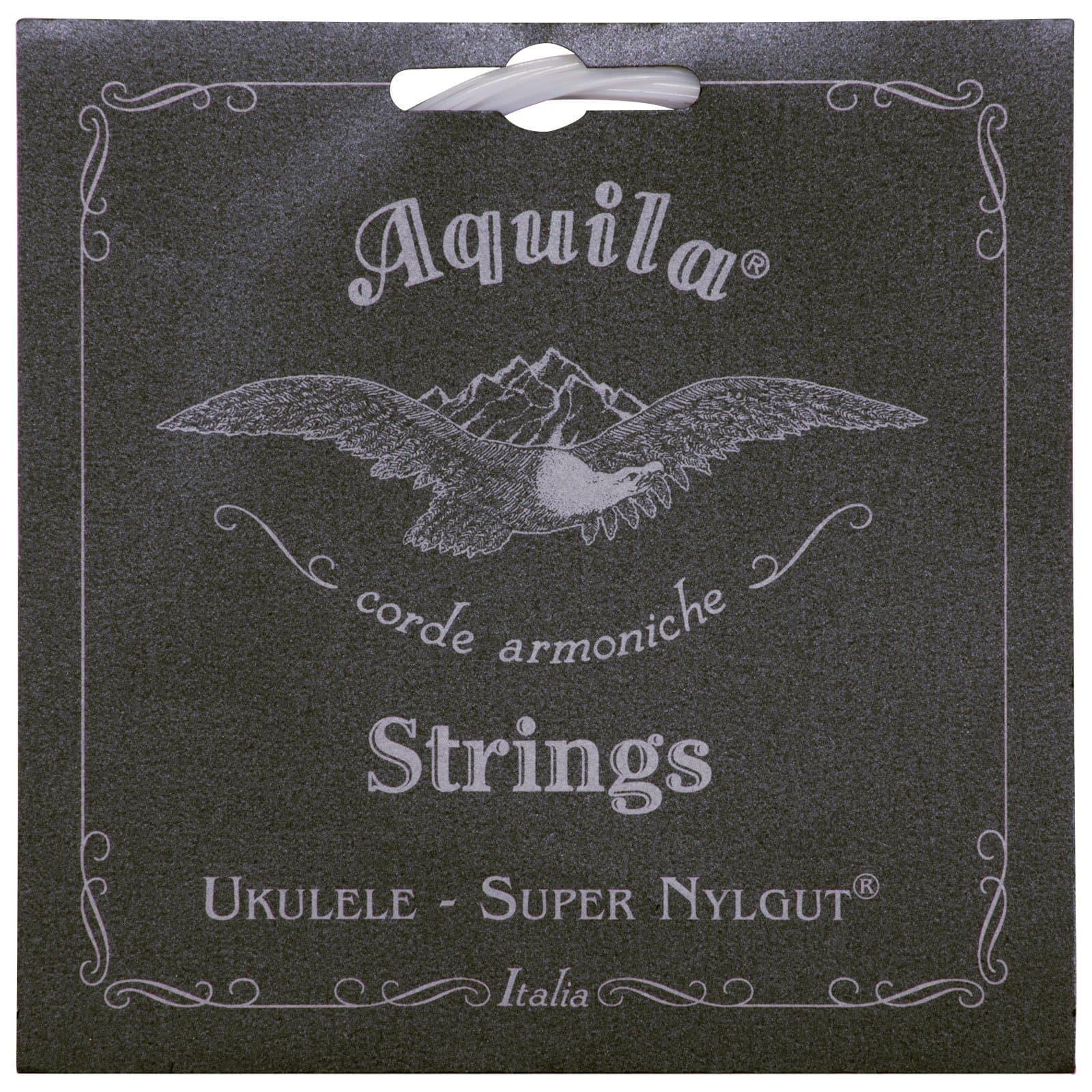Aquila Super Nylgut AQ-103 Concert Ukulele Strings – High G – 1 Set of 4 – Synthetic Gut, Smooth Play, Stable Tuning, Durable & Precise