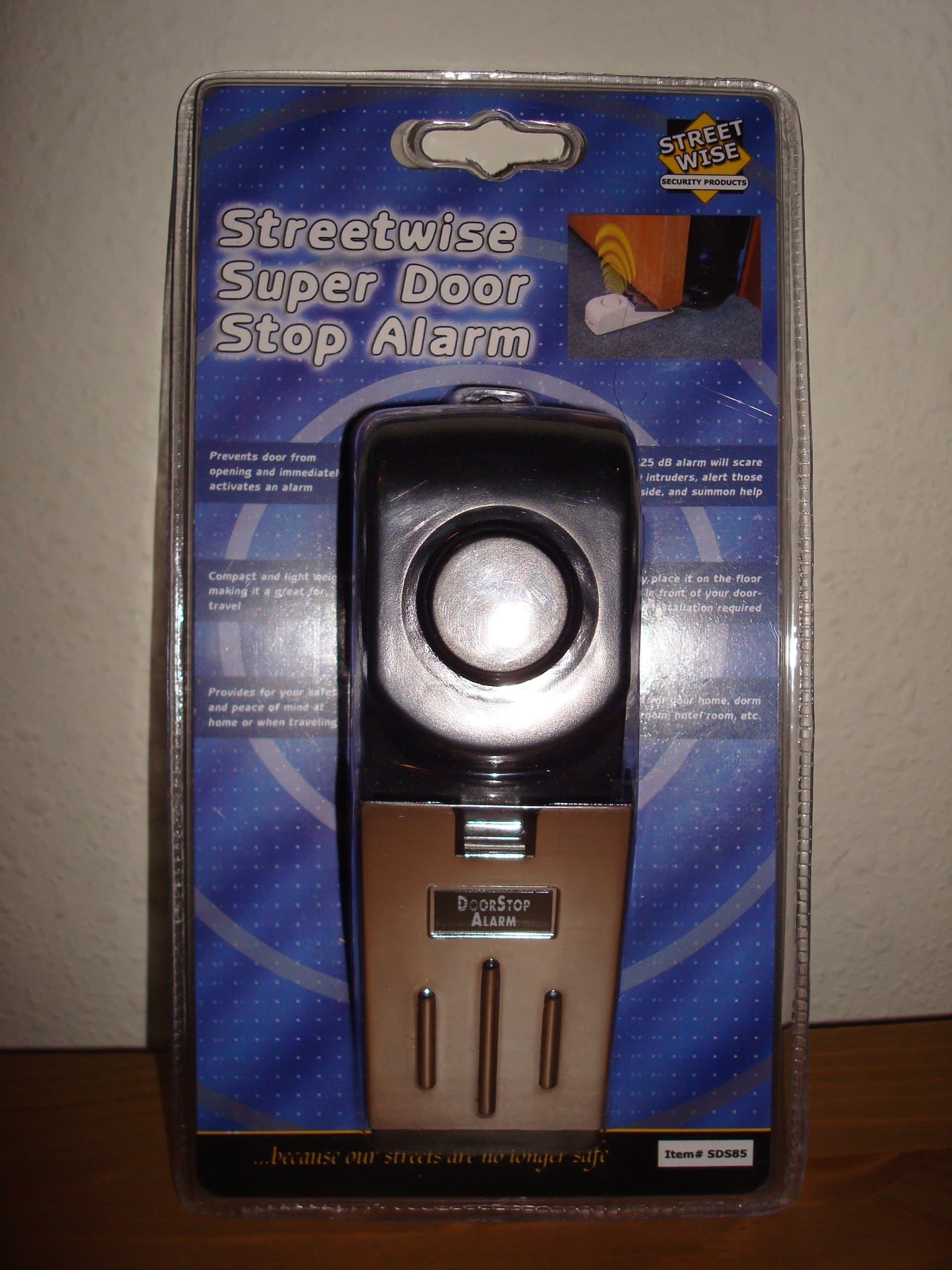 SAFETY TECHNOLOGY Streetwise Streetwise Door Stop Alarm