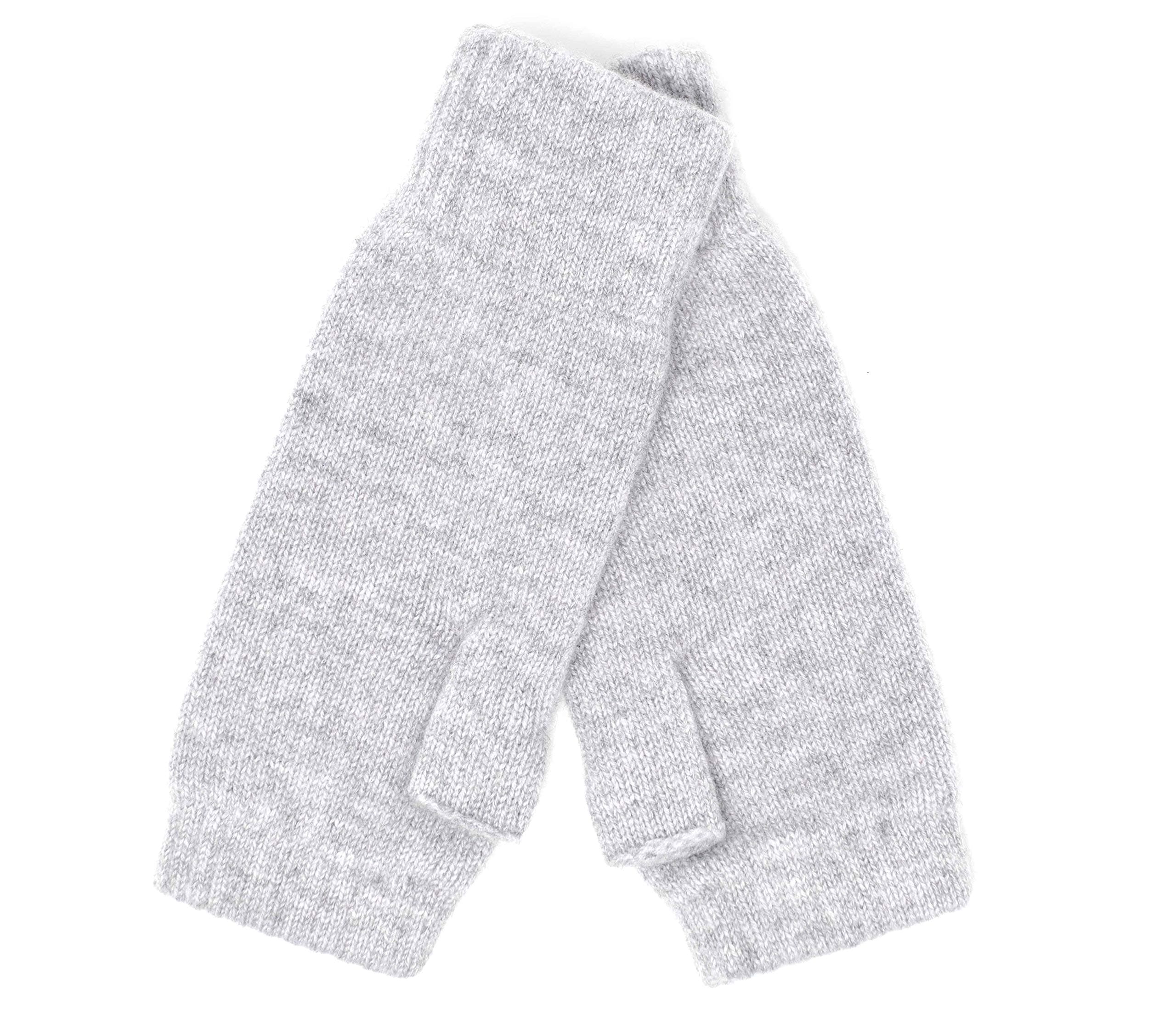 Women's Fingerless Mitts Pure Cashmere Made in Scotland