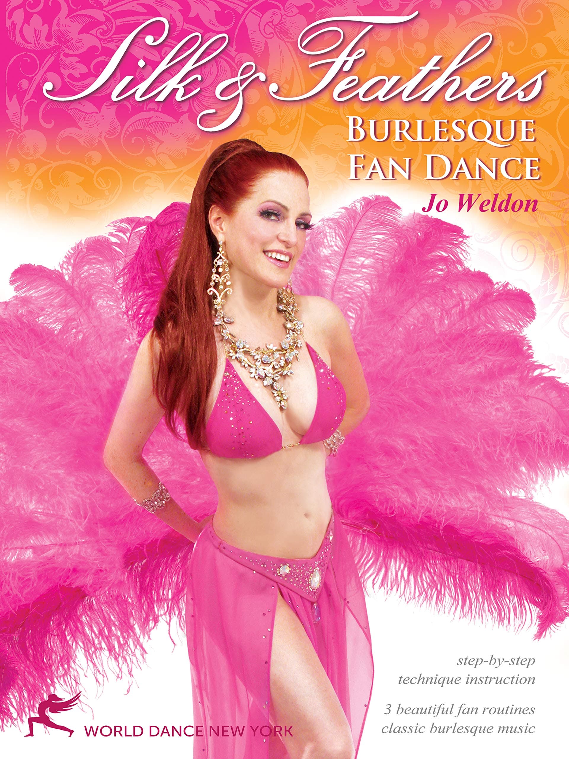 Silk & Feathers: Burlesque Fan Dancing: Burlesque instruction, Fan dance how-to, Burlesque dance classes [DVD] [ALL REGIONS] [NTSC] [WIDESCREEN]