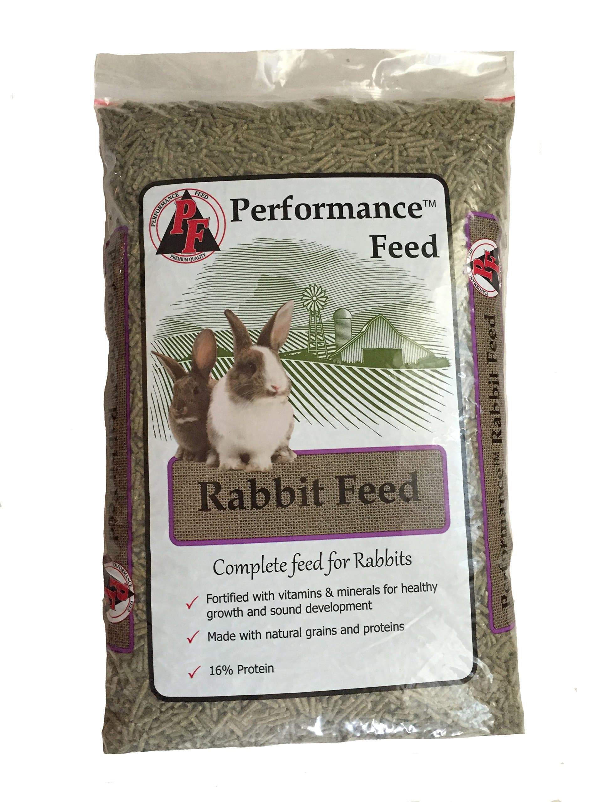 Performance Rabbit Feed, Mini-Pellets, 10 Lb