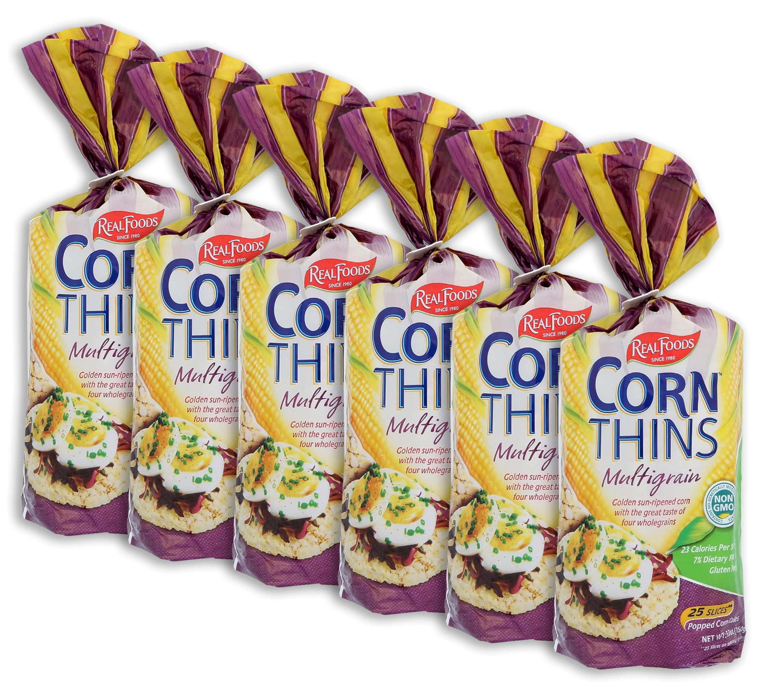 Organic Multigrain Corn Thins, 5.3 Ounce - 6 per case.