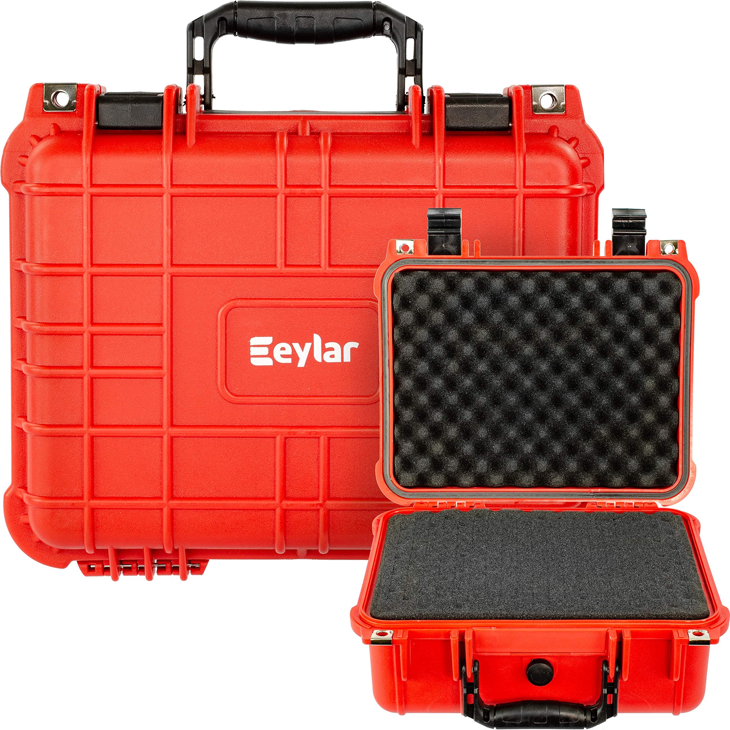 Protective Hard Camera Case Water & Shock Proof w/Foam TSA Approved 13.37 Inch 11.62 Inch 6 Inch Red