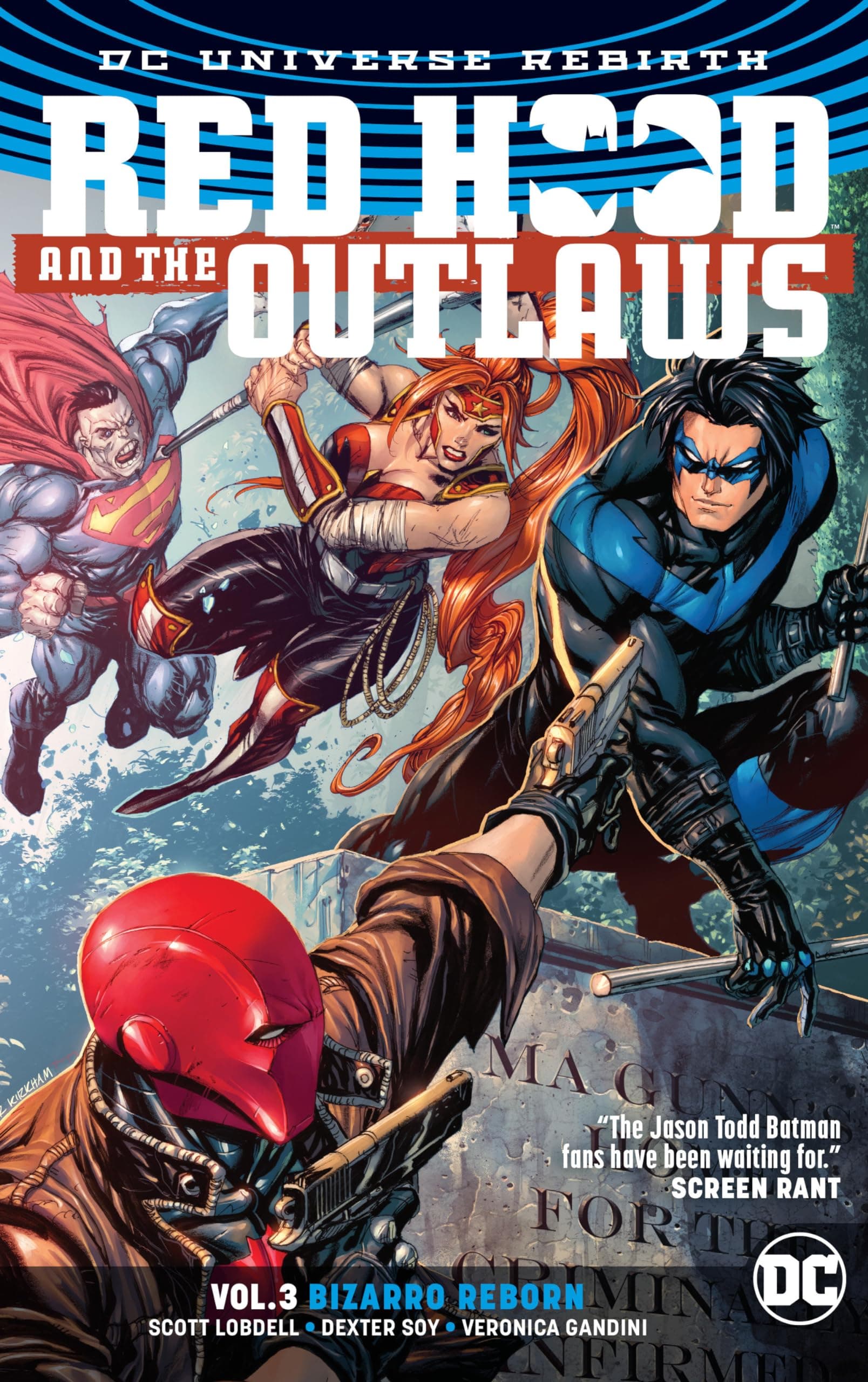 Red Hood and the Outlaws Vol. 3: Bizarro Reborn (Rebirth) (Red Hood and the Outlaws: DC Universe Rebirth) Paperback – April 24, 2018