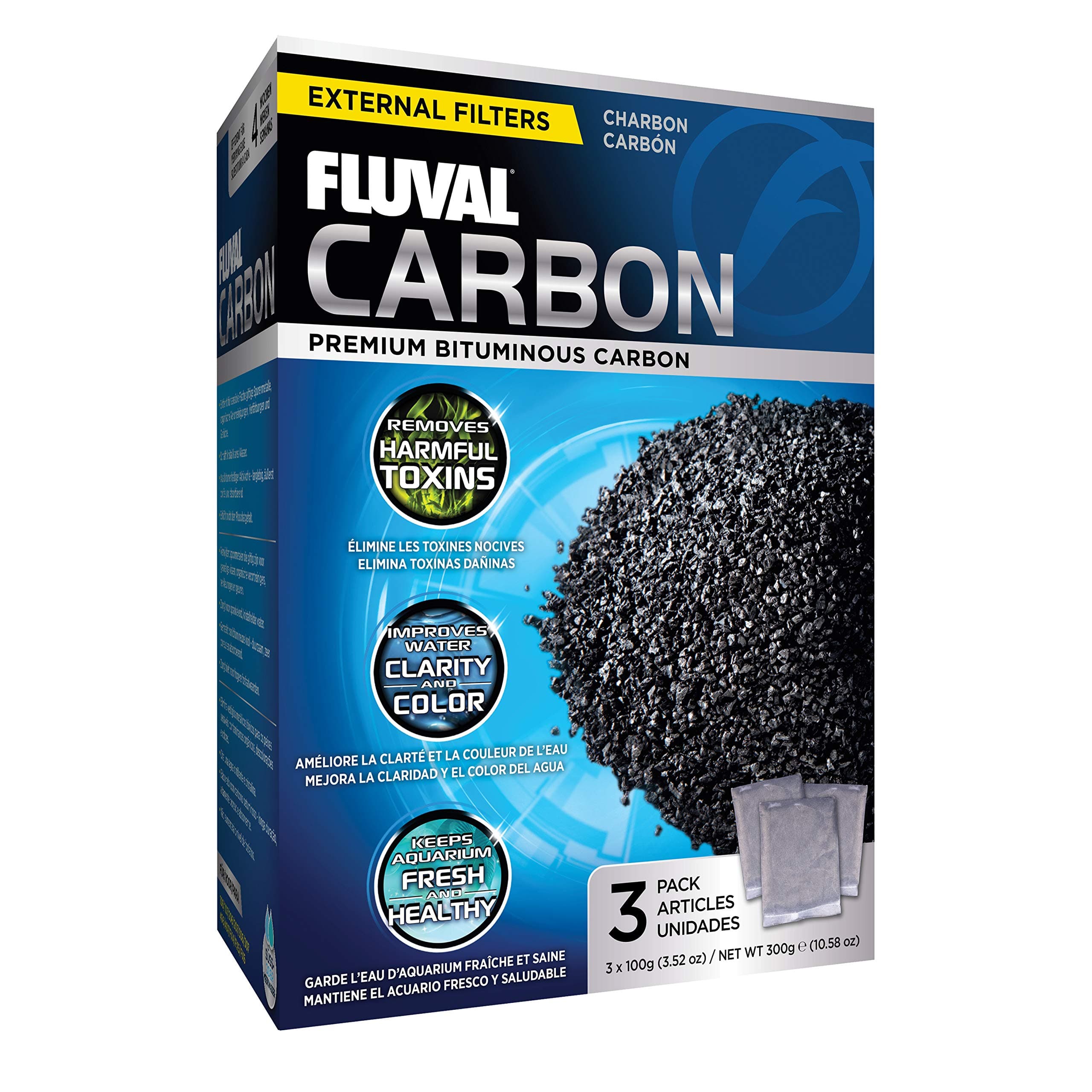 Carbon Nylon Bags 3 x 100gm