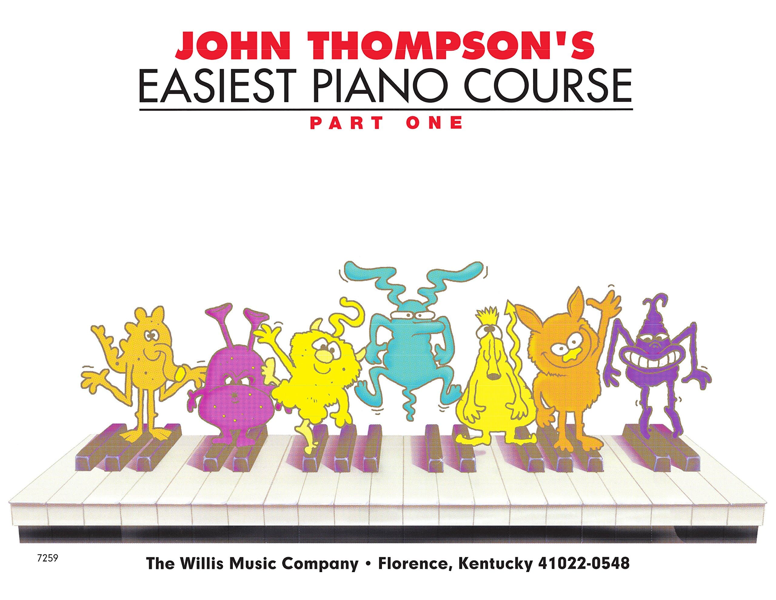John Thompson's Easiest Piano Course - Part 1 - Book Only