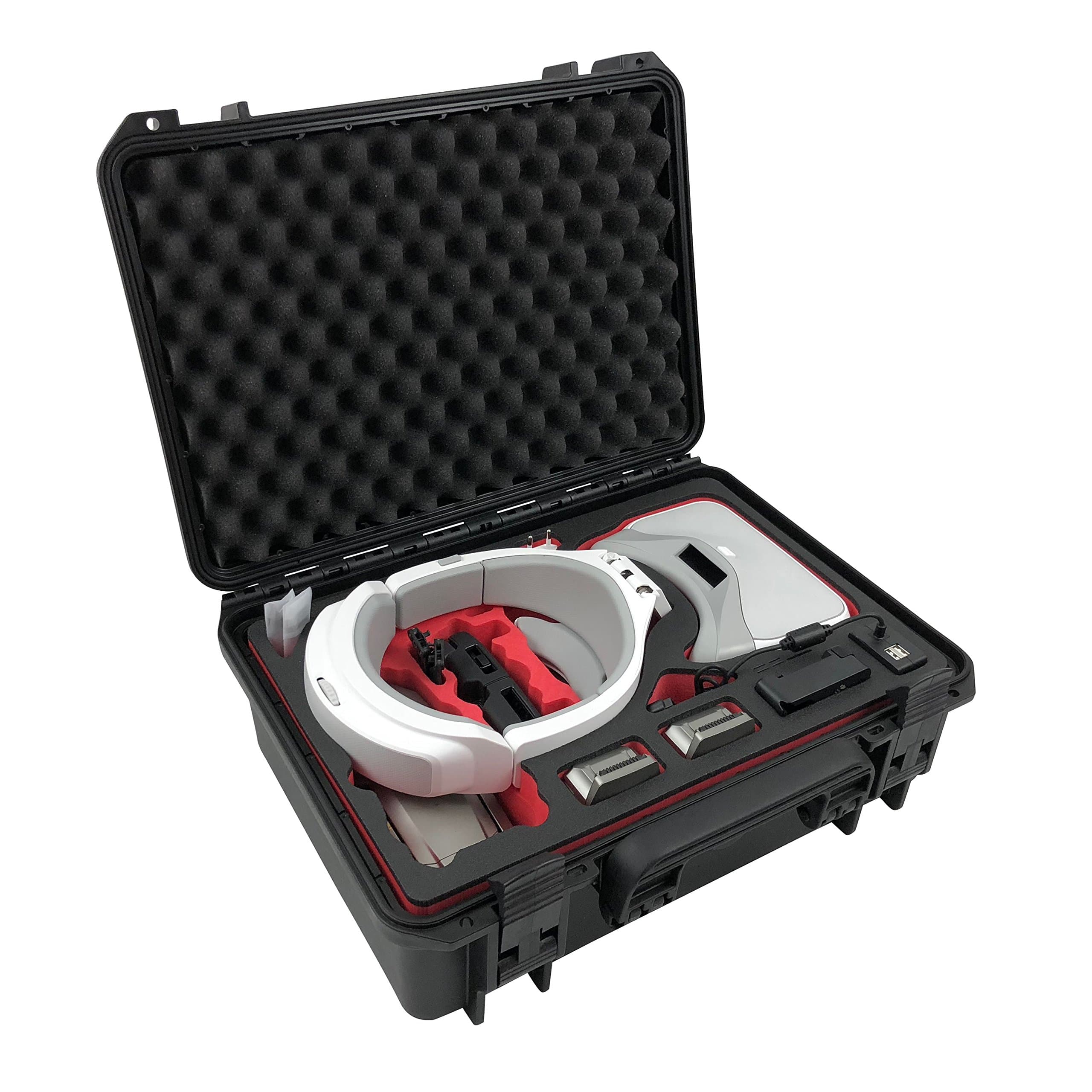 Professional Carrying Case For DJI Mavic And Goggles VR Glasses + Accessories, Outdoor Case, Waterproof Hard Case IP67, Made In Germany