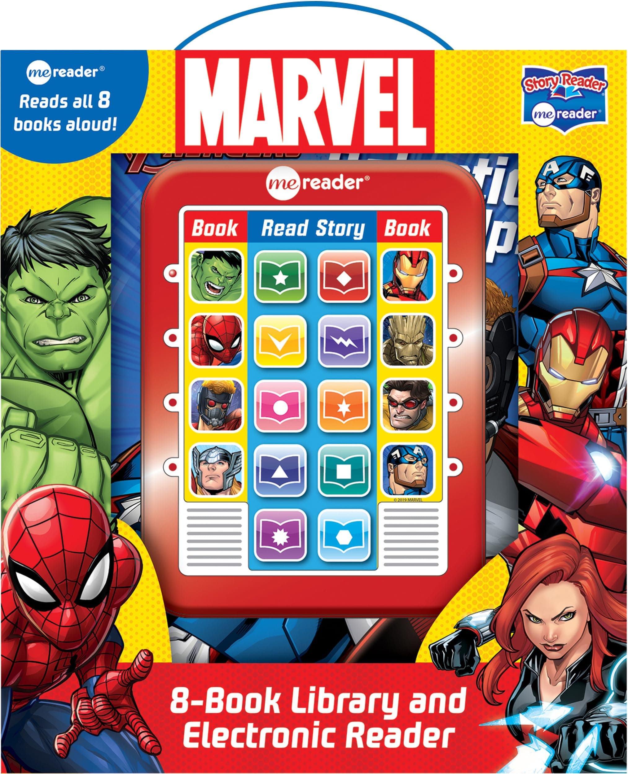 Avengers, Spider-man, and Guardians of the Galaxy Me Reader 8-Book Library