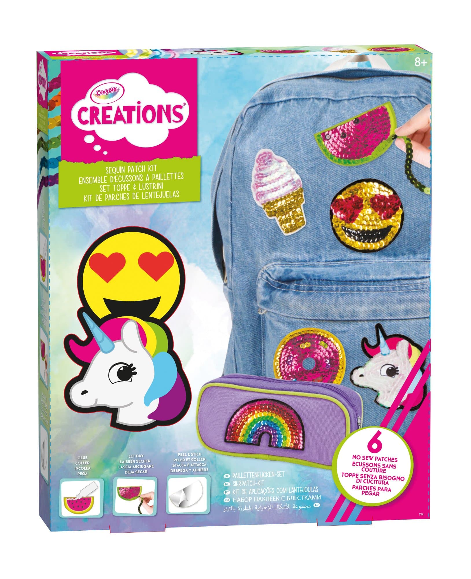 CrayolaCreations Sequin Patch Kit