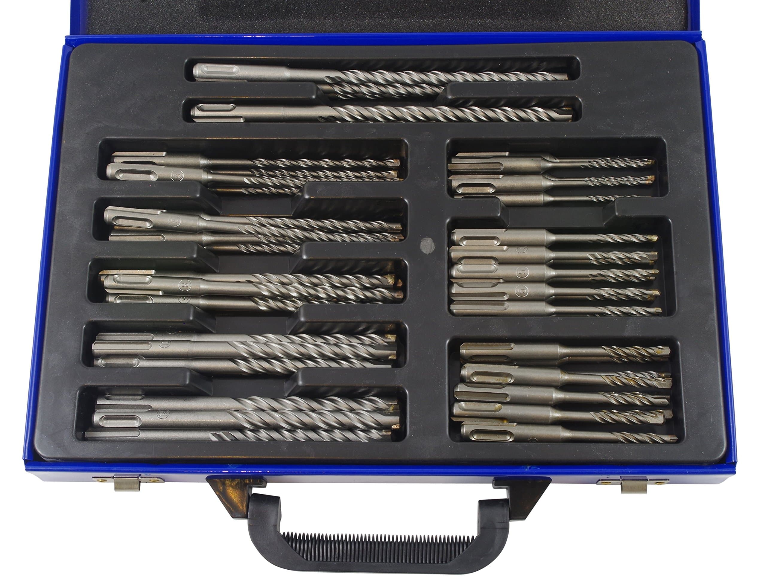 Carbide Drill Bit Set Sds Plus Masonry Drill Bit Set 56 Piece Masonry Drill Bit 4-12 mm