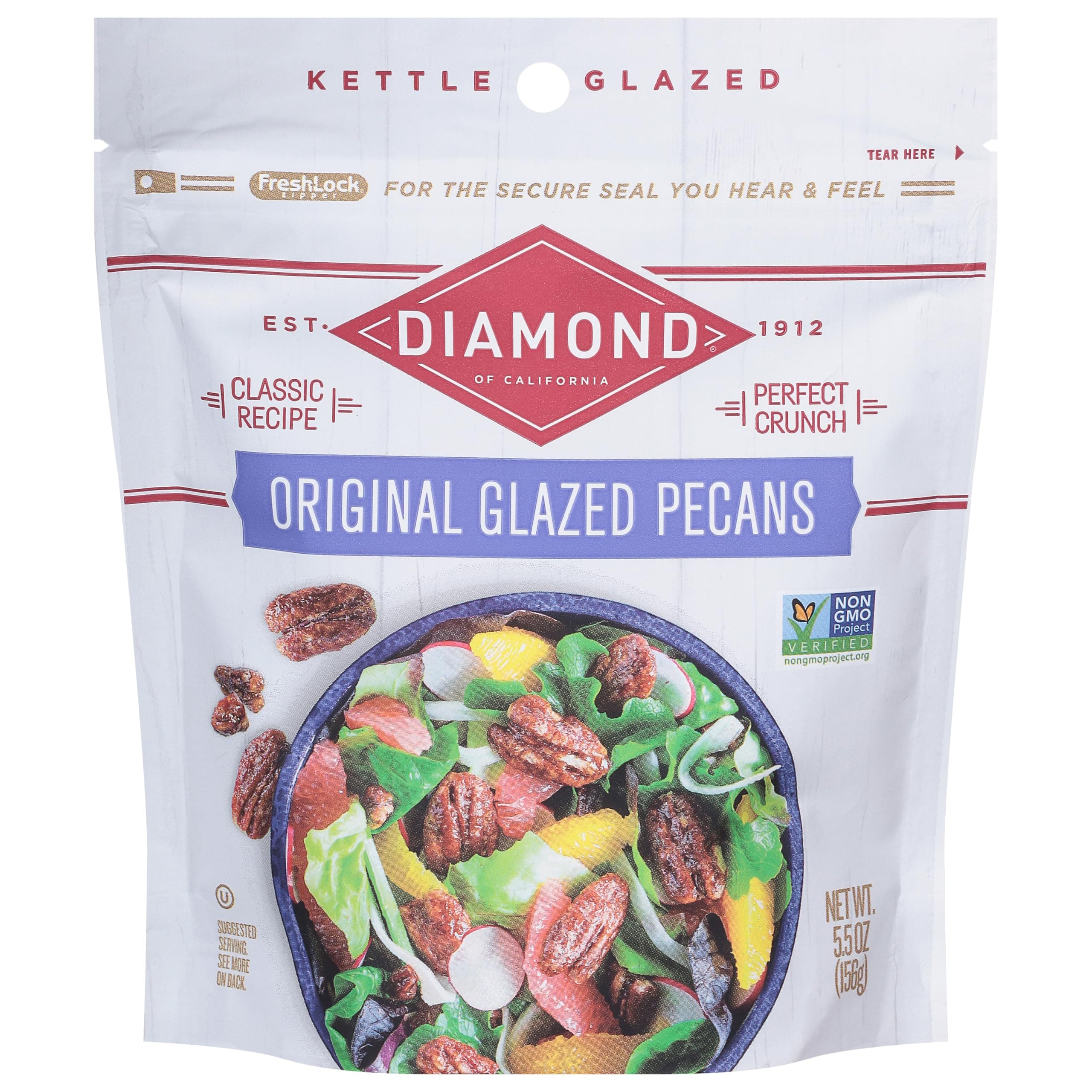 Diamond of California Original Glazed Pecans, 5.5 oz