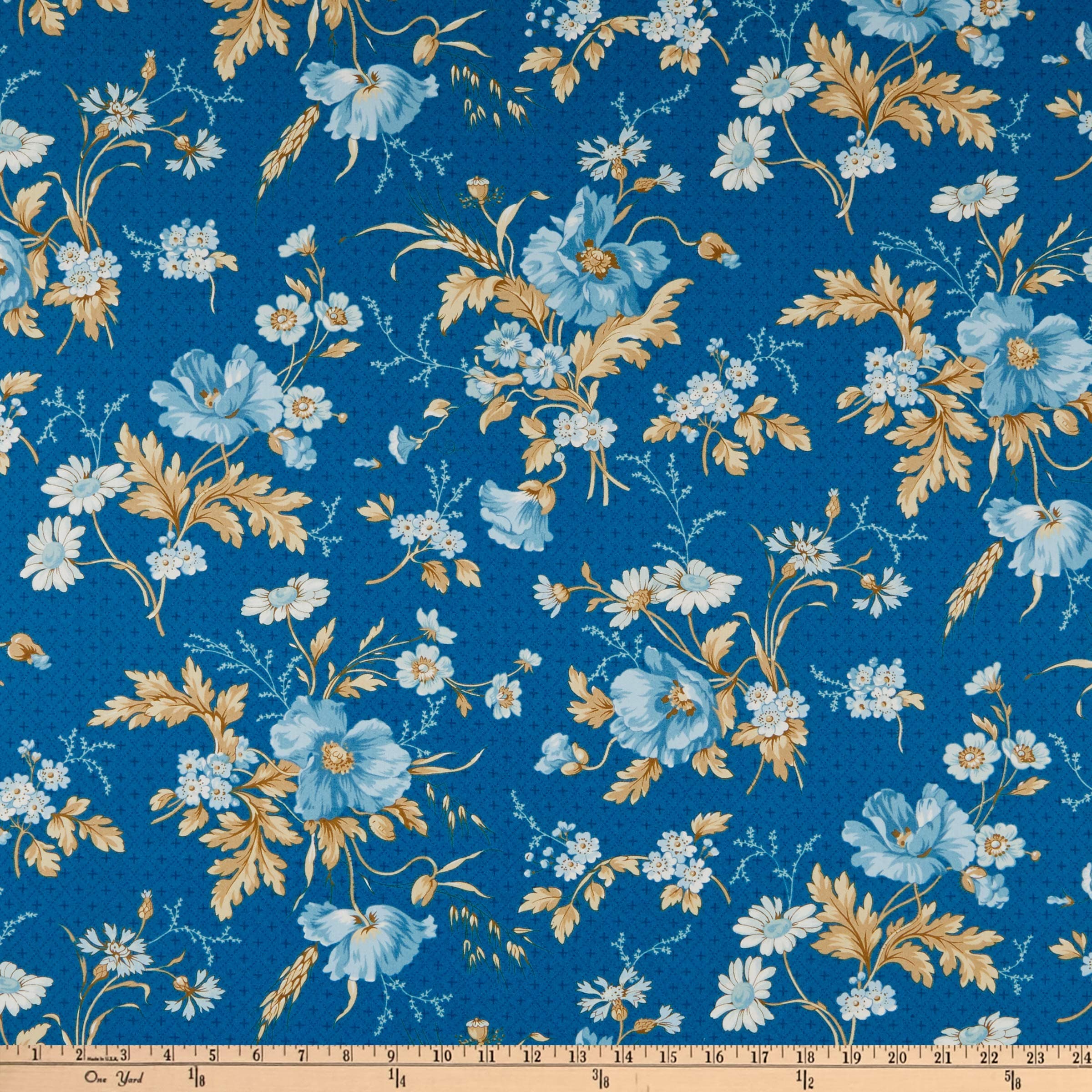 Andover Perfect Union Bouquet Liberty, Quilting Fabric by the Yard