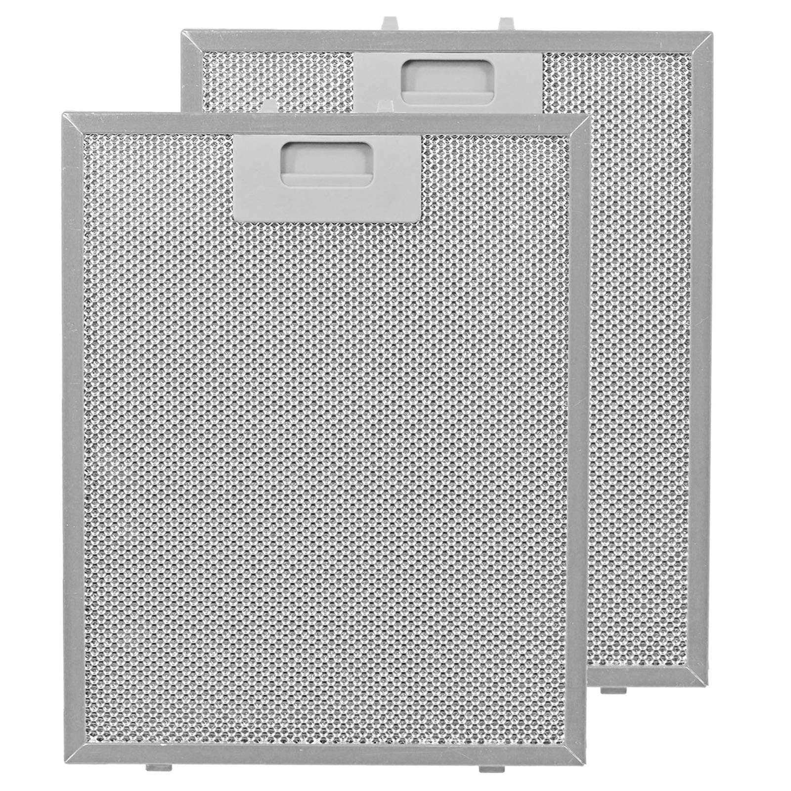 Metal Grease Filter for Hygena Cooker Hood Extractor Fan (300 x 240 mm, Pack of 2 Filters)