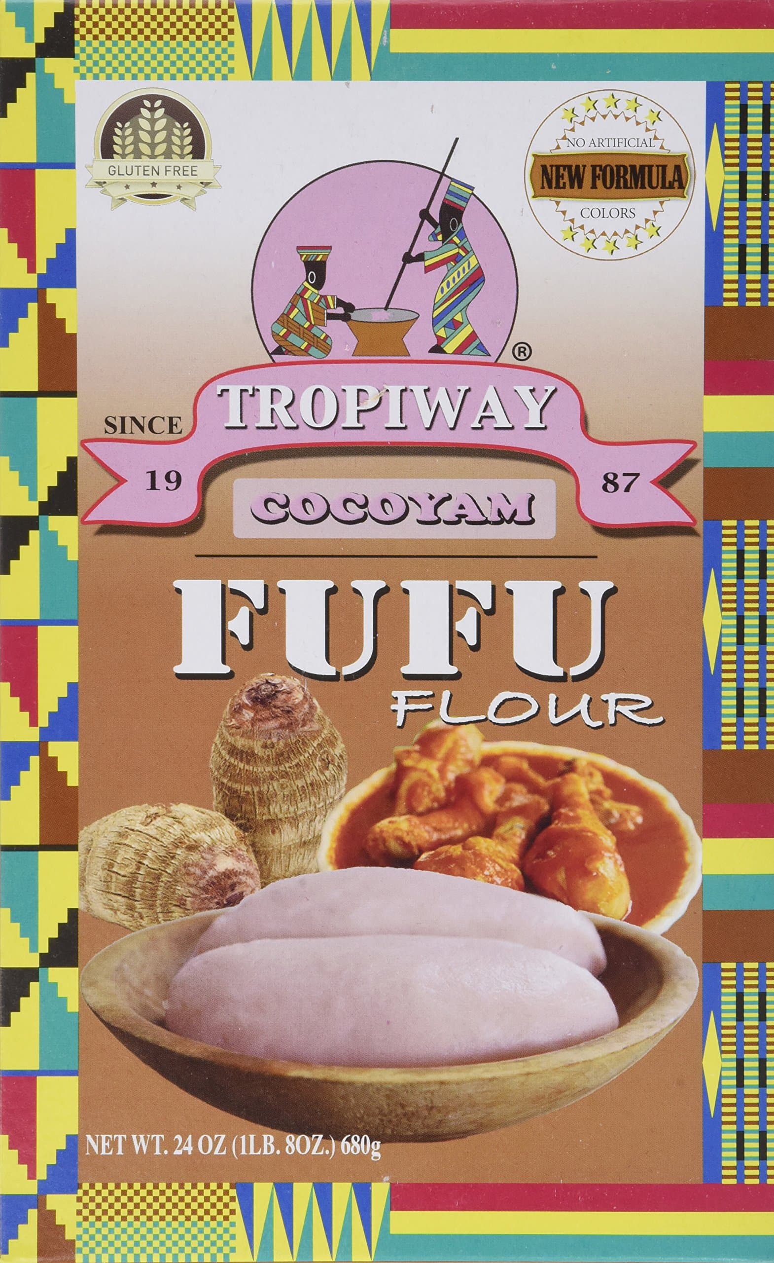Tropiway Cocoyam Fufu Flr 24Oz X 2Pk