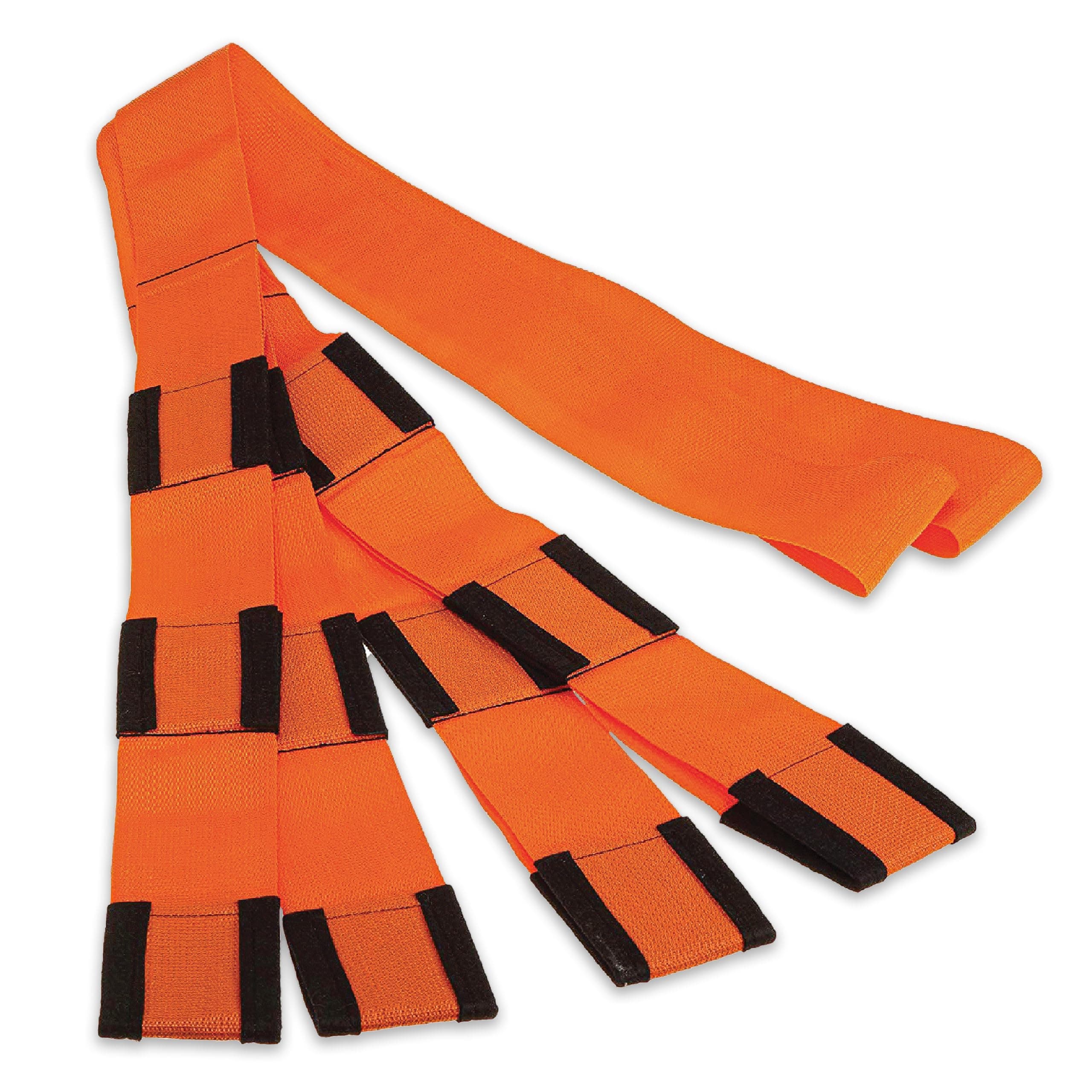 Forearm Forklift L74995CN Lifting and Moving Straps for Furniture, Appliances, Mattresses or Heavy Objects 800 Pounds 2-Person, 9'4" long X 3" wide, Orange, 2 Count