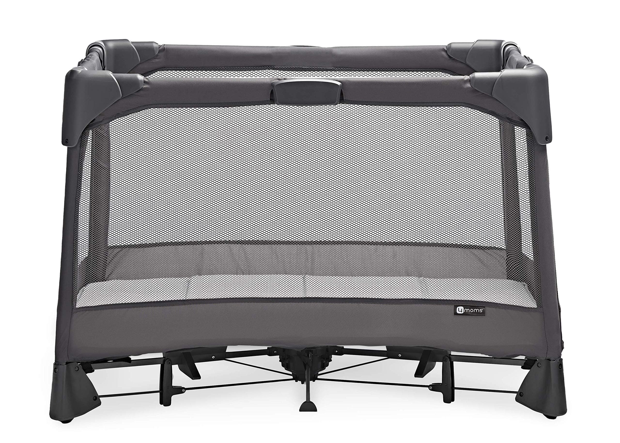 4moms Breeze GO Portable Travel Playard, for Baby, Infant, and Toddler, Easy One-Handed Setup, from The Makers of The mamaRoo