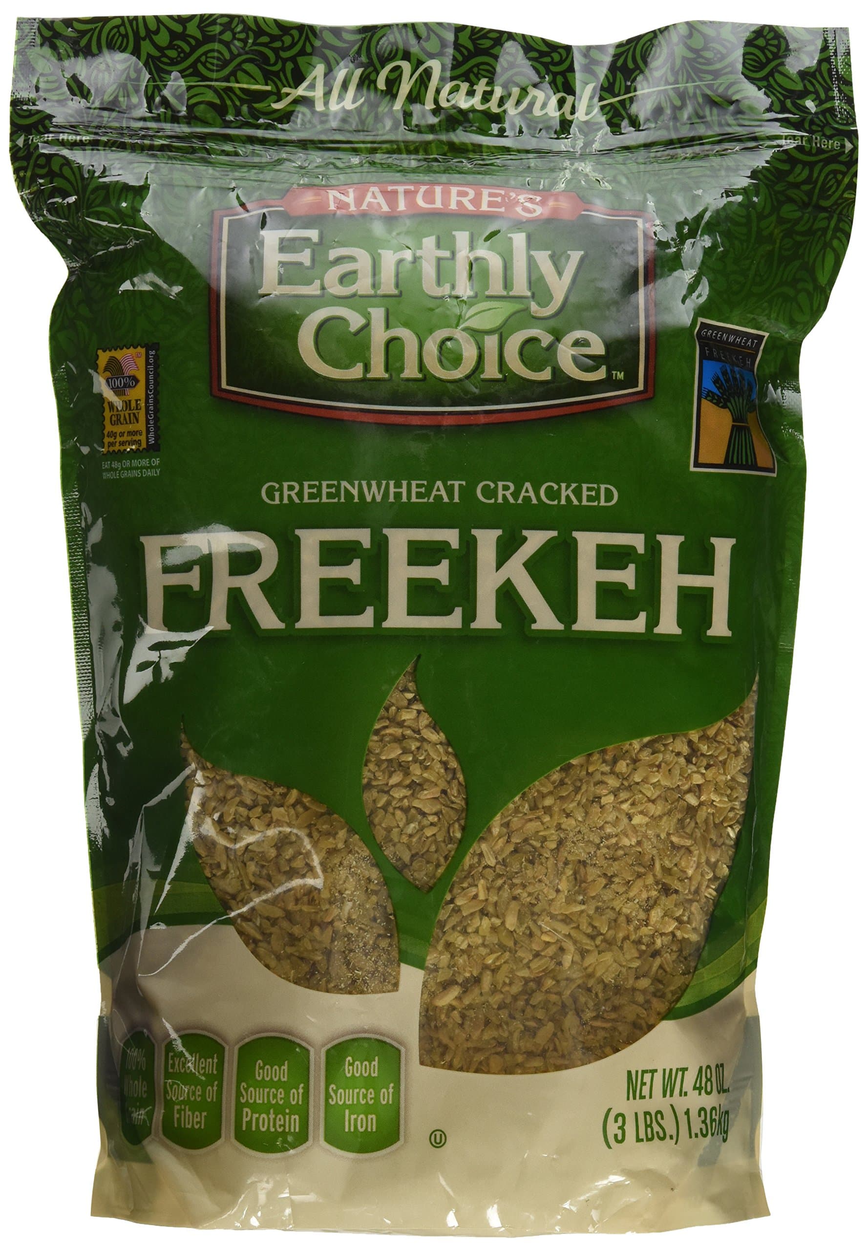 Natures Earthly Choice Freekeh (3LB package)