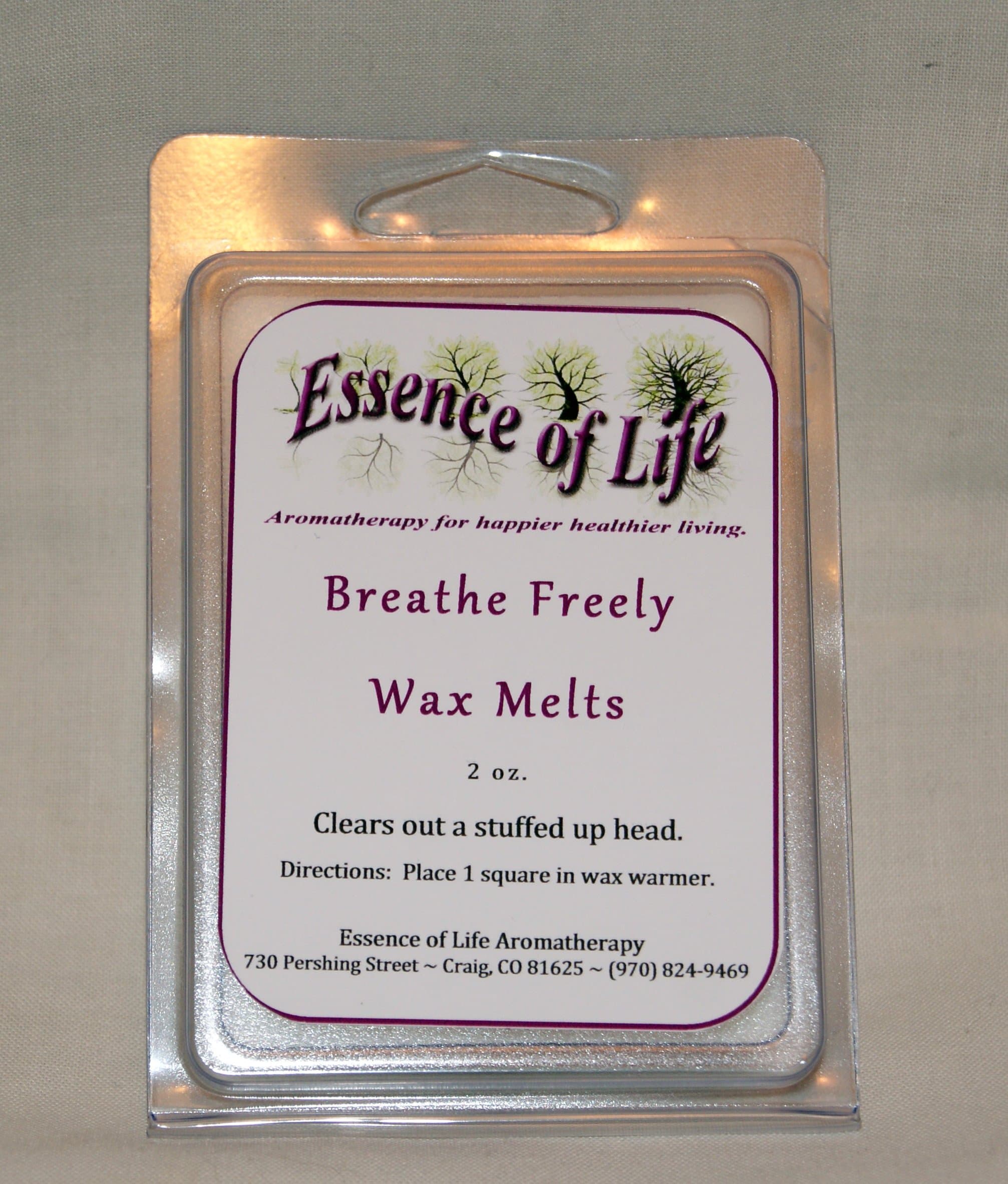 Breathe Freely Wax Melts