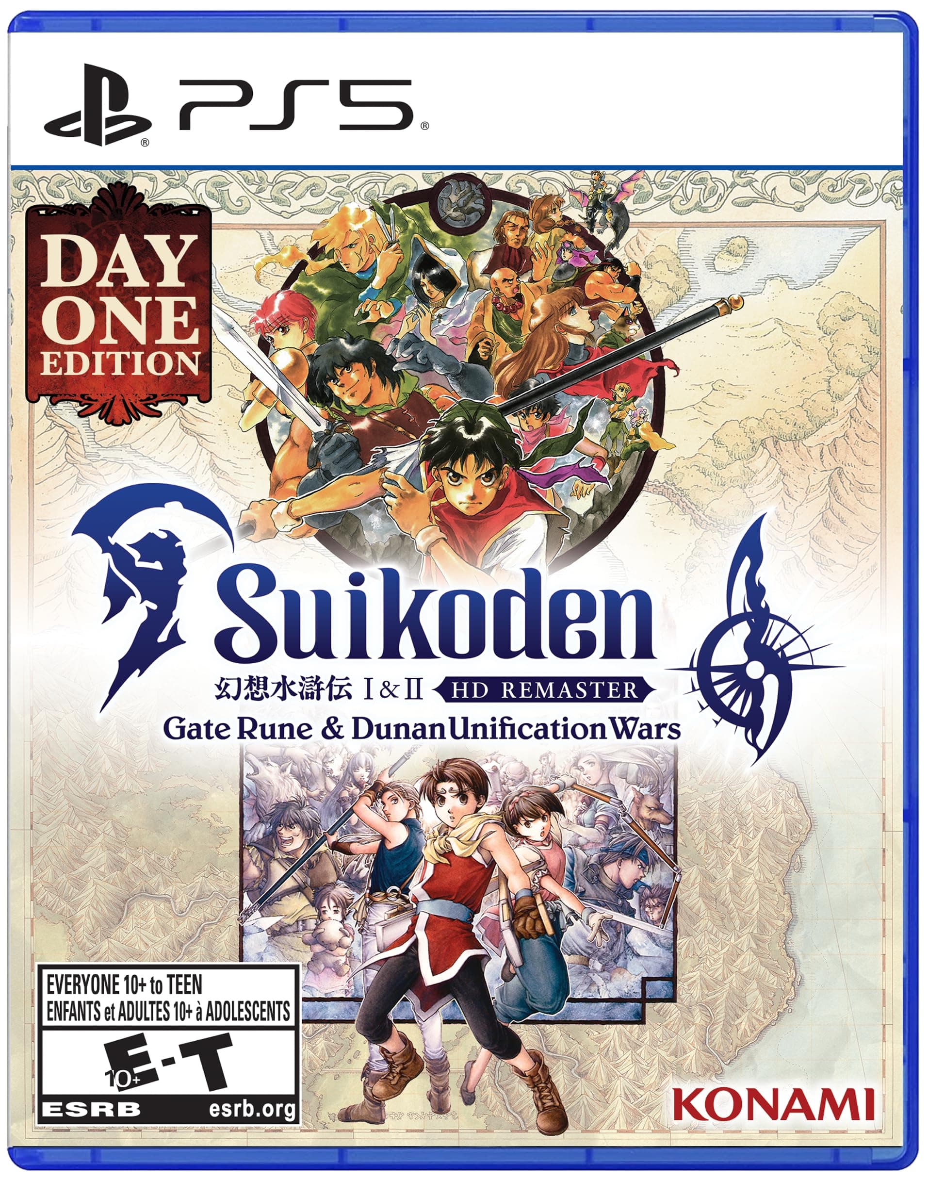 Suikoden I & II HD Remastered PS5