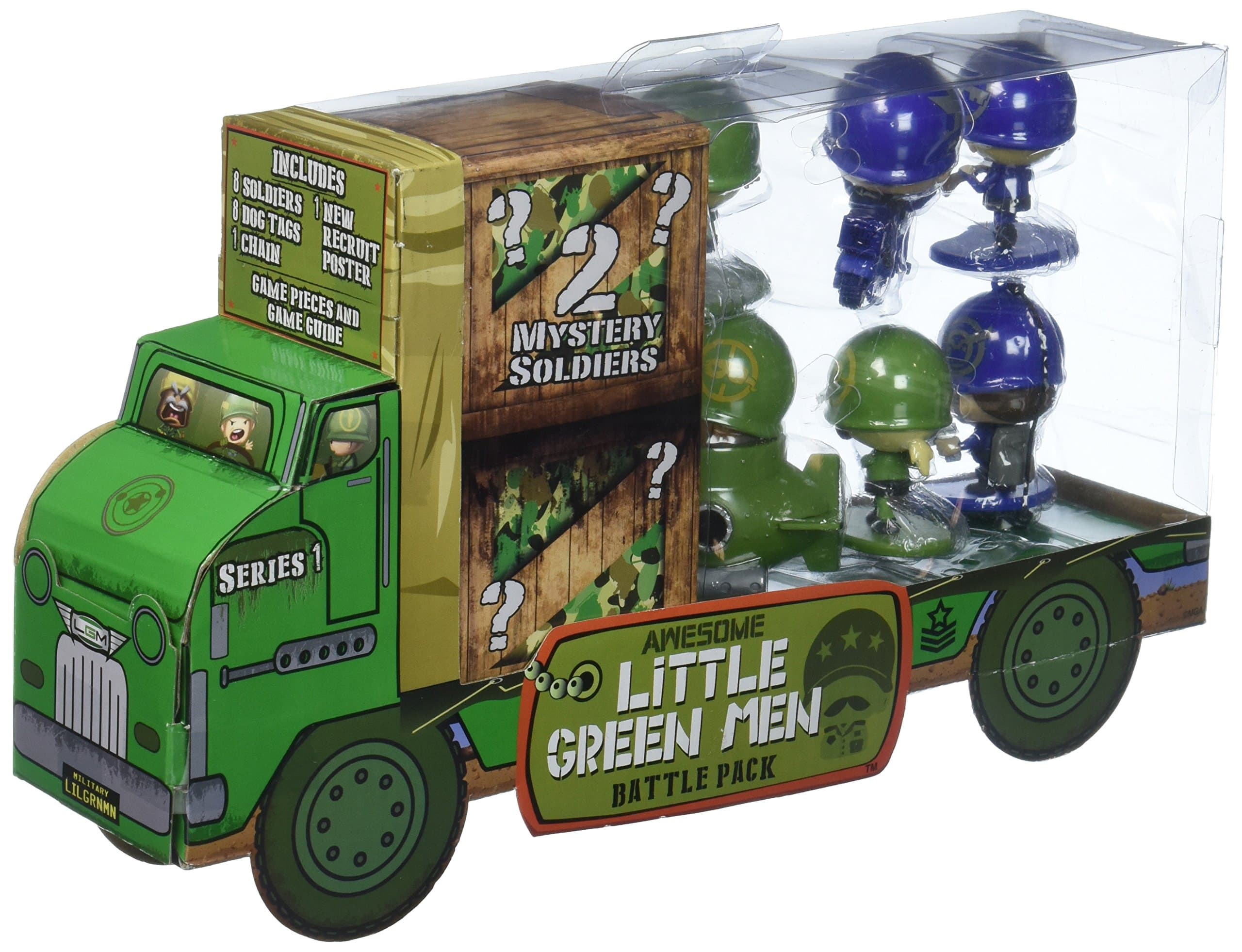 Little Green Men 8 Battle Pack Series 1 Style 3 Figures