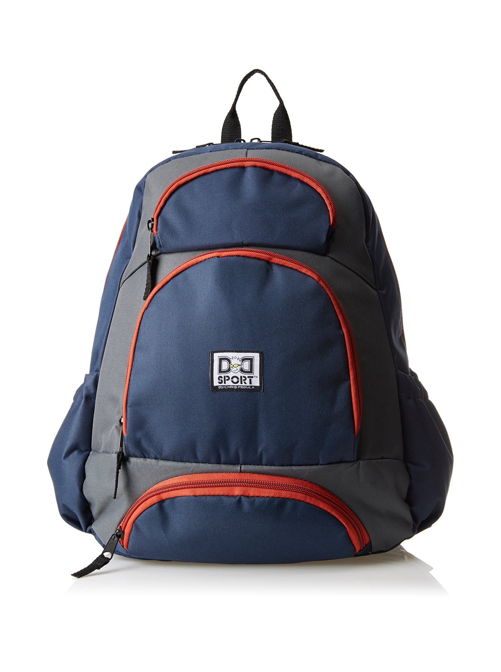 Diaper Dude Sport Backpack Diaper Bag by Chris Pegula - Navy/Grey Colorblock
