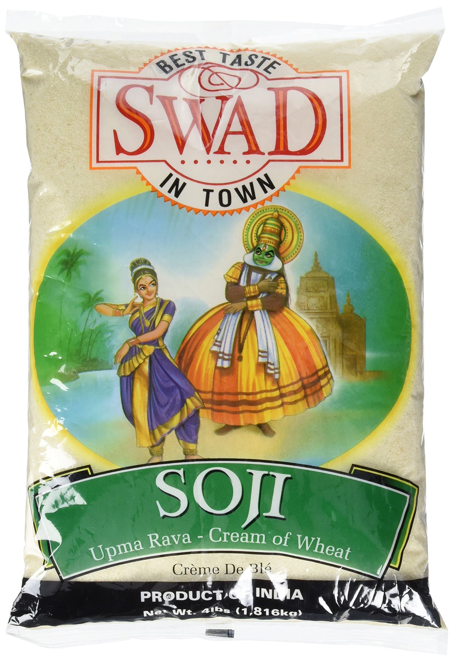 Swad Coarse Sooji, 4 Pound