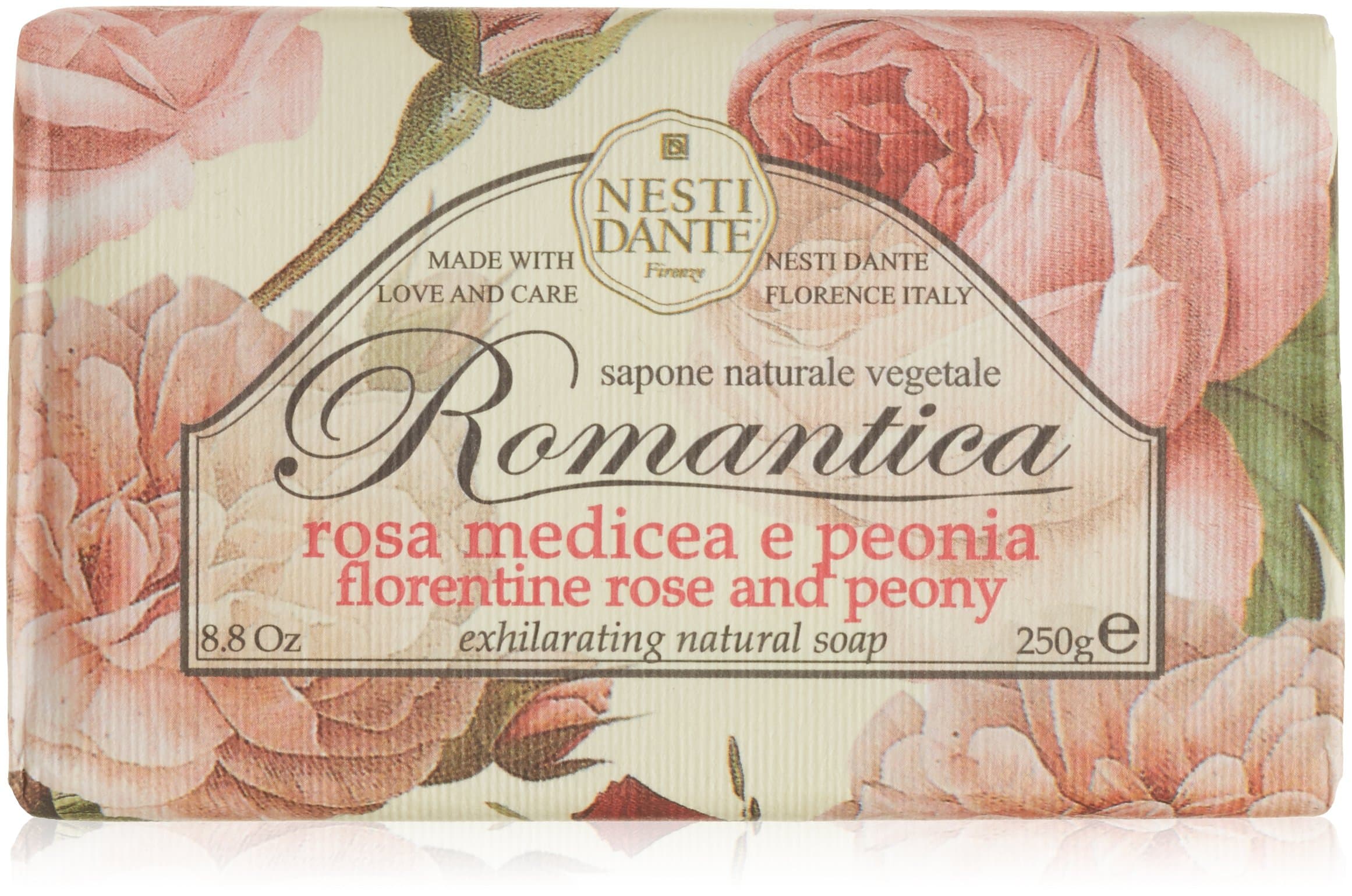 Romantica, Florentine Rose & Peony Soap 250 g
