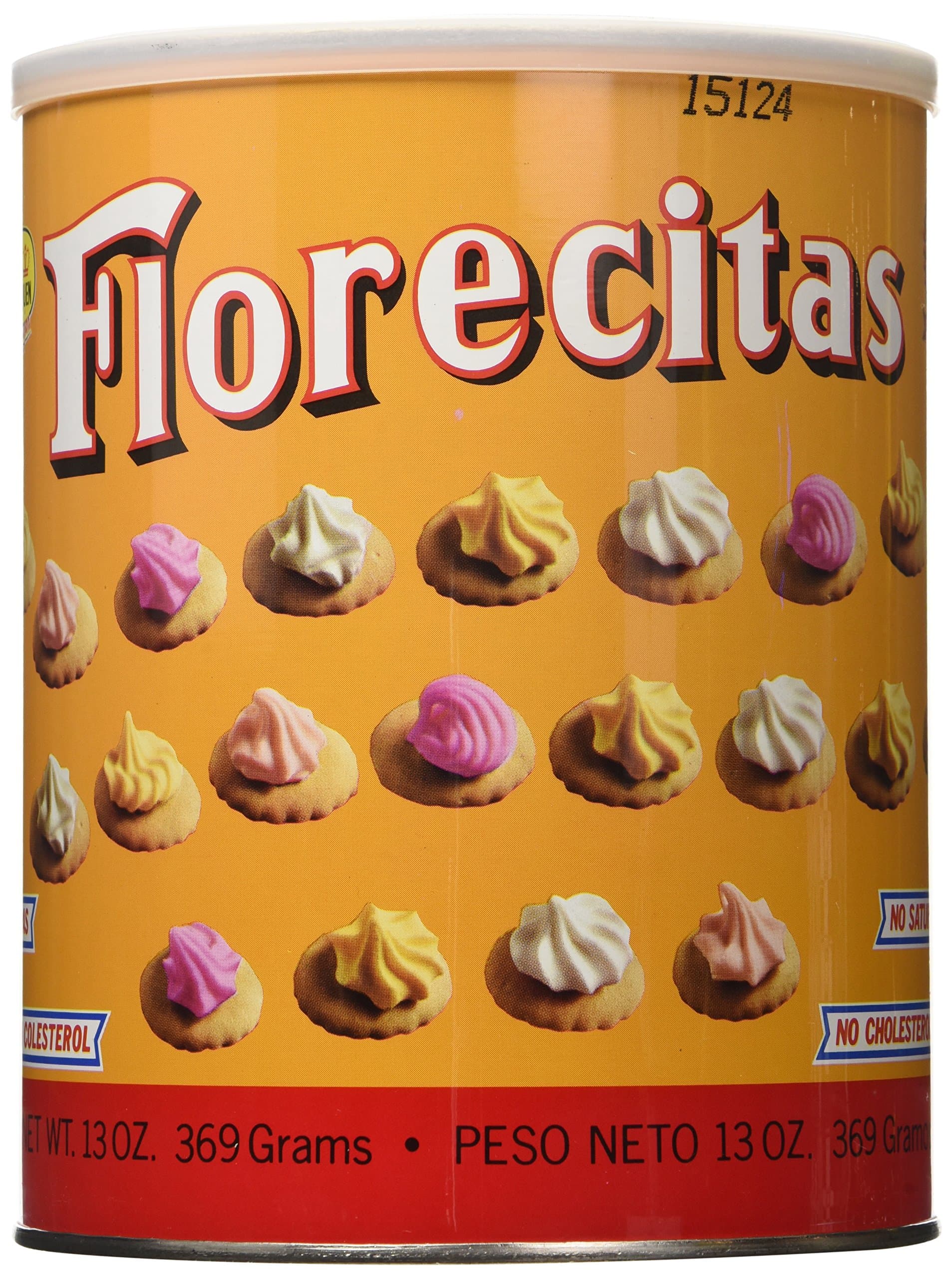 Florecitas Ice Gem Cookies by Royal Borinquen in Puerto Rico - 13 oz, 2 Cans