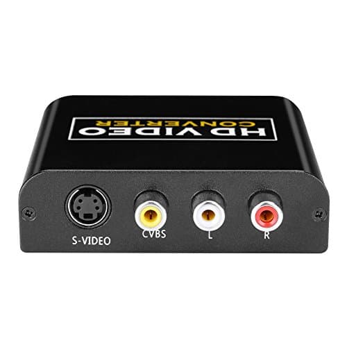 HDMI 1080P To AV CVBS & S-video Composite Analog Video S-Video AV Converter Adapter For HDTV PC PS3 VHS VCR DVD Apple TV SKY HD Blu Ray Support PAL NTSC