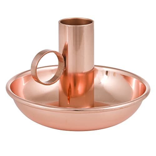 Eightmood Copper Candlestick Holder