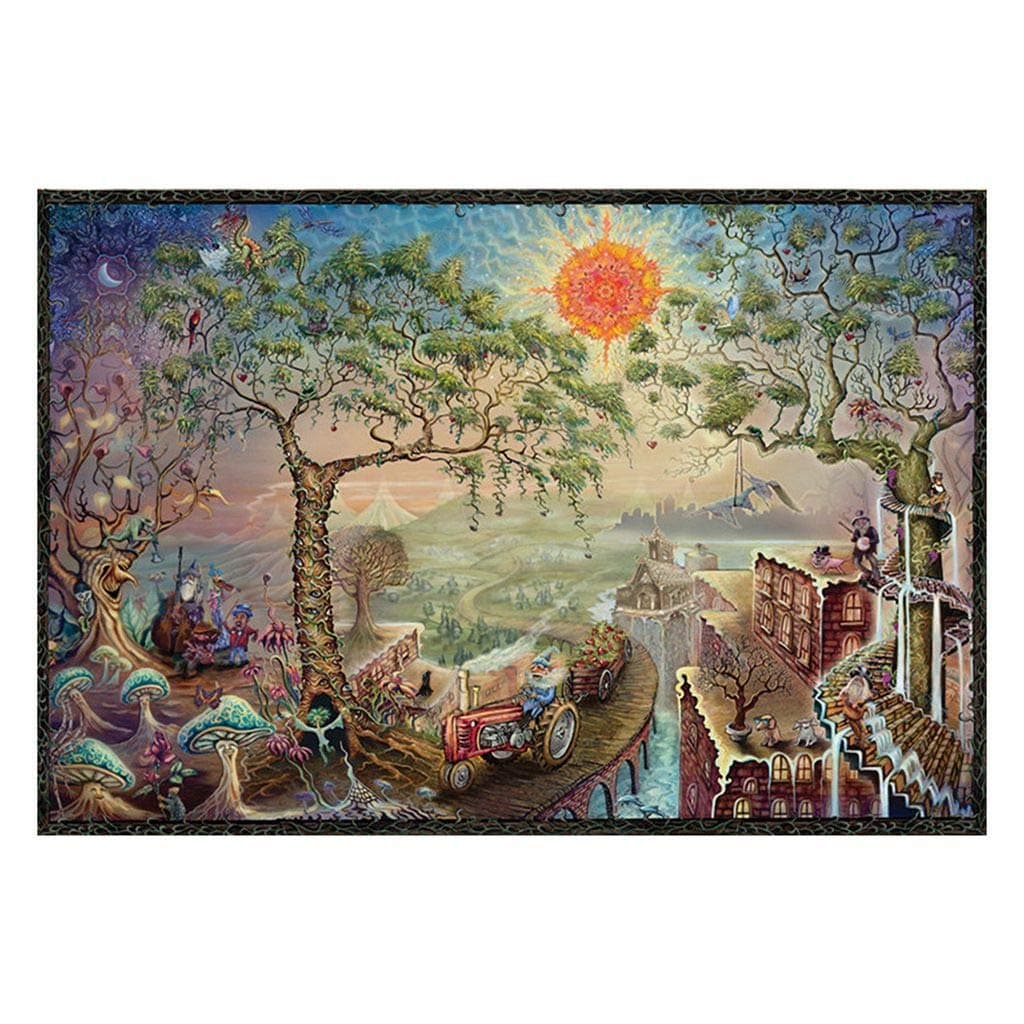 Aviat 1000 Pieces Jigsaw Puzzle for Adults Kids, Fairy Scenery DIY Puzzles Assembling Game Toy Wall Decor Girls Boys Gift, 15 x 10.2 inch