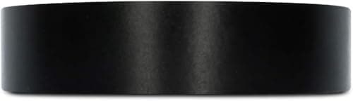 WoodPress® 22mm Matt Black Melamine Edging, Pre-Glued Veneer Tape – 7.5m Roll - Iron-On for Easy DIY Application – Will Cover the Edge of a Standard MDF Panel