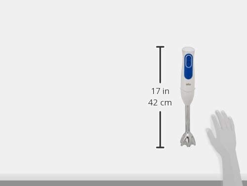 Braun MQ 3045 MultiQuick 3 (700 Watt) Hand Blender (White/Blue)
