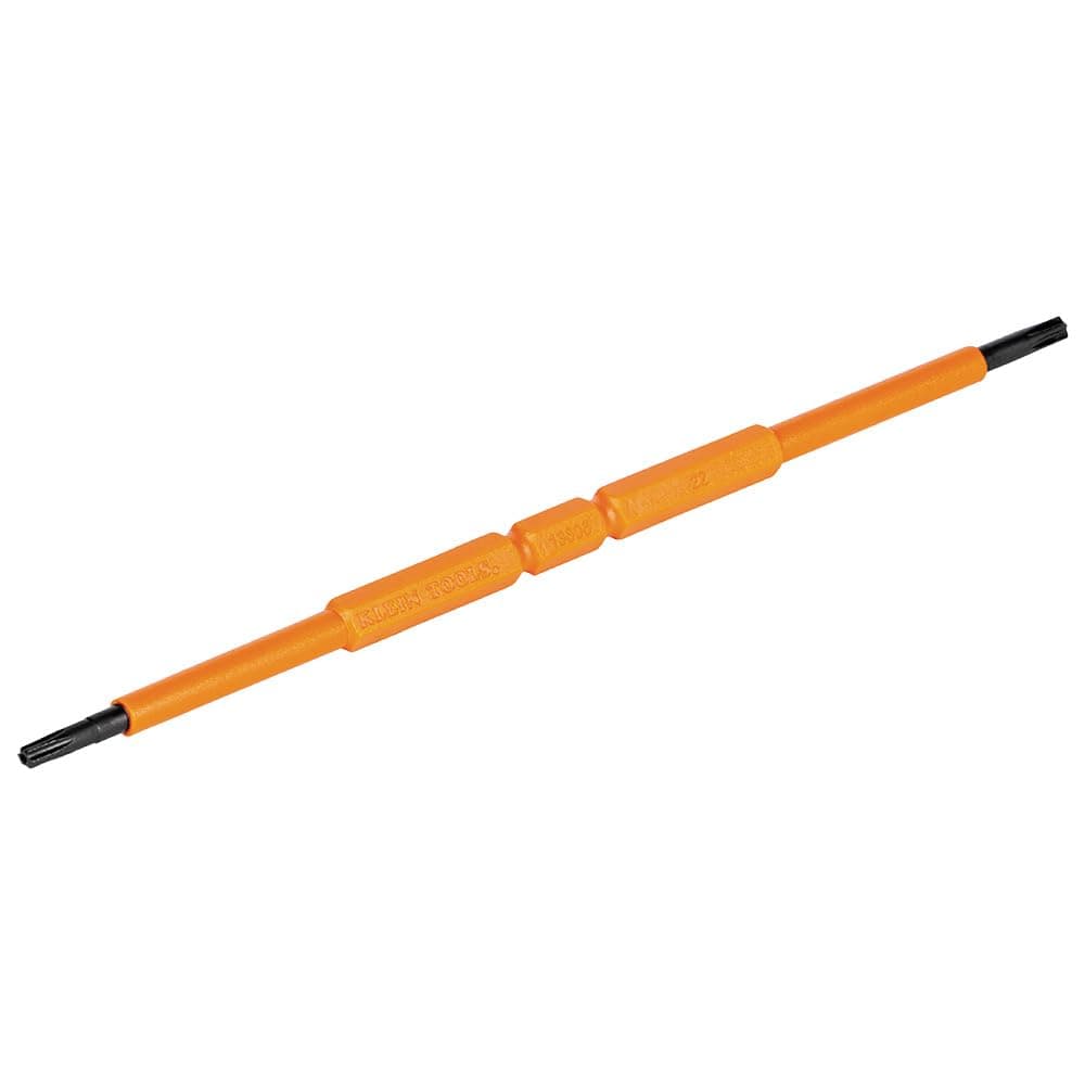 Klein Tools 13158INSP Insulated Double-Ended Screwdriver Replacement Blades, Torx, for Cat. Nos. 32584INSR, 32581INS, 2-Pack