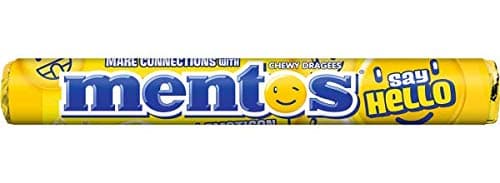 Mentos - Say Hallo (limited edition, lemonade flavor) 3 Pack