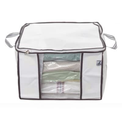 Vacuum Clothes & Duvet Storage Tote Bag 38L Standard โ Store Single Duvet & 2 Pillows