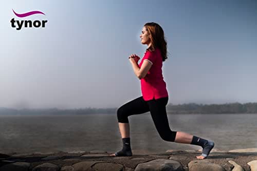 Tynor Anklet Comfeel, Grey, XXL, Pack of 2