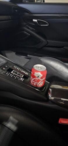 Ssrracing Cup Holder Drink Holder Replacement for Porsche Cayman & Boxster 981 718/911 991