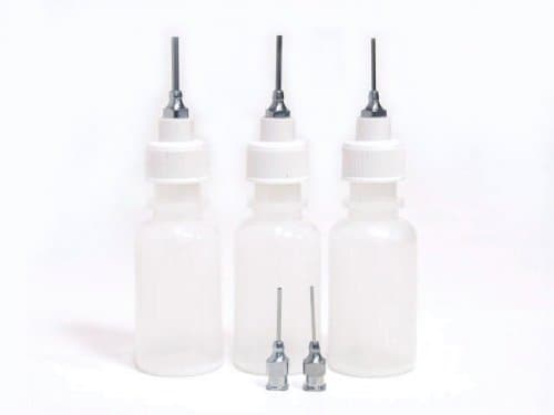 Soft Squeeze Jagua Ink Art Craft Applicator Dispensing Syringe Bottles for Glue, Henna, Paste, Paint