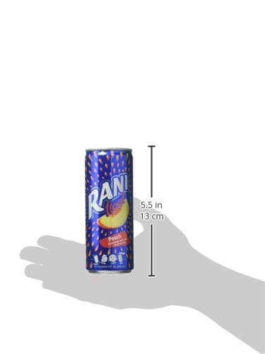 Rani Float Pulp Juice, Peach, 240 ML (Pack - 24)