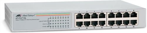 Allied Telesyn 16PORT 10/100BTX UNMGD Switch (AT-FS716L-10)