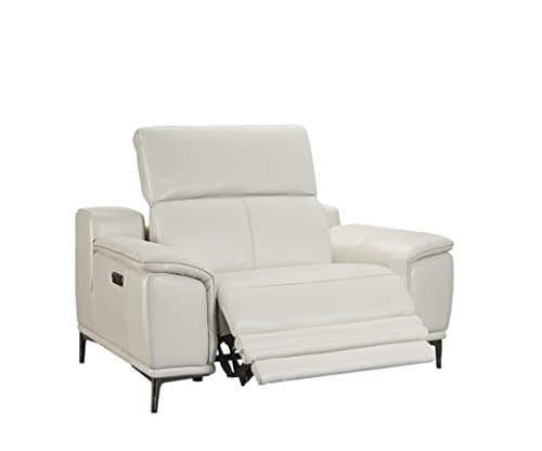 Jamie Living Valenti Recliner, Frost