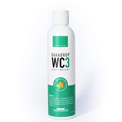 SANADROP WC3 Freshwater Aquarium Biostimulant Clear Water Conditioner
