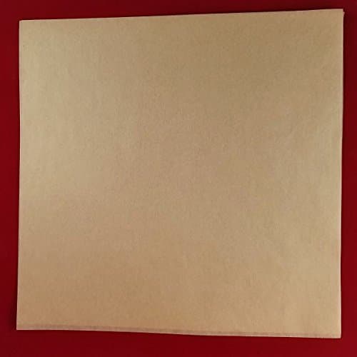 Deli Square (12 x 12) - Wax Paper - Wrap Sandwiched/Tissue -50 Sheets (Natural)