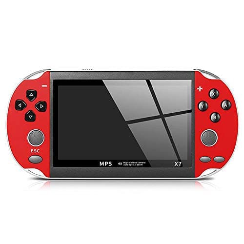 mingli Portable Game Console X7 8GB Handheld PSP Video Game Console Player Built-in Games Portable Console Hand-Held Gaming Device