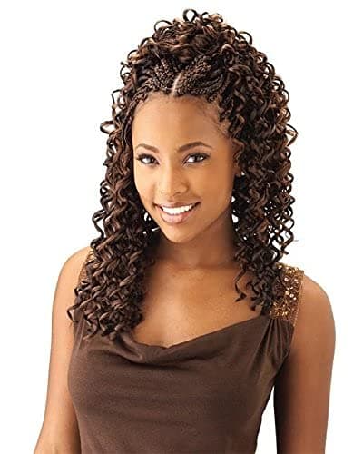 Shake N Go Bulk Braiding Hair - GOGO CURL (1B)