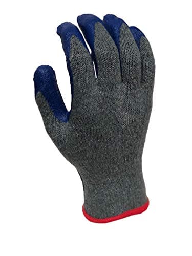 G & F Products 150 Pairs String Knit Palm Latex Dipped Gloves in Economical Grade, Nitrile Coated Work Gloves for General Purpose