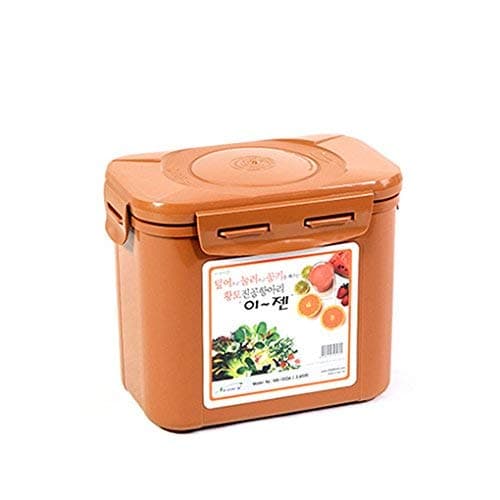 e-jen Probiotic Fermentation Container with Vacuum Lid (0.45 Gallon/1.7L)
