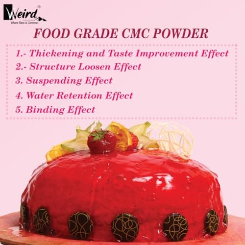 CMC Powder for Ice Cream | Carboxymethyl Cellulose Powder for Soft | Smooth | Creamy Ice Cream (Kulfi) (50GM)