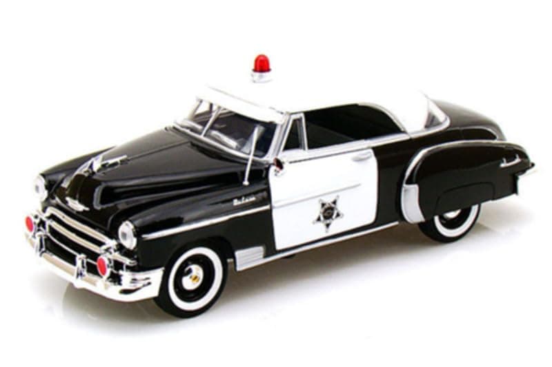 1950 Chevy Bel Air Police 1/24 Diecast Model Car by Motormax 76931